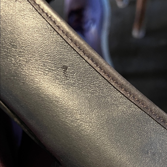 ANTONIO MELANI Women’s Black Leather Slip-On Loafers 9 - Picture 7 of 9